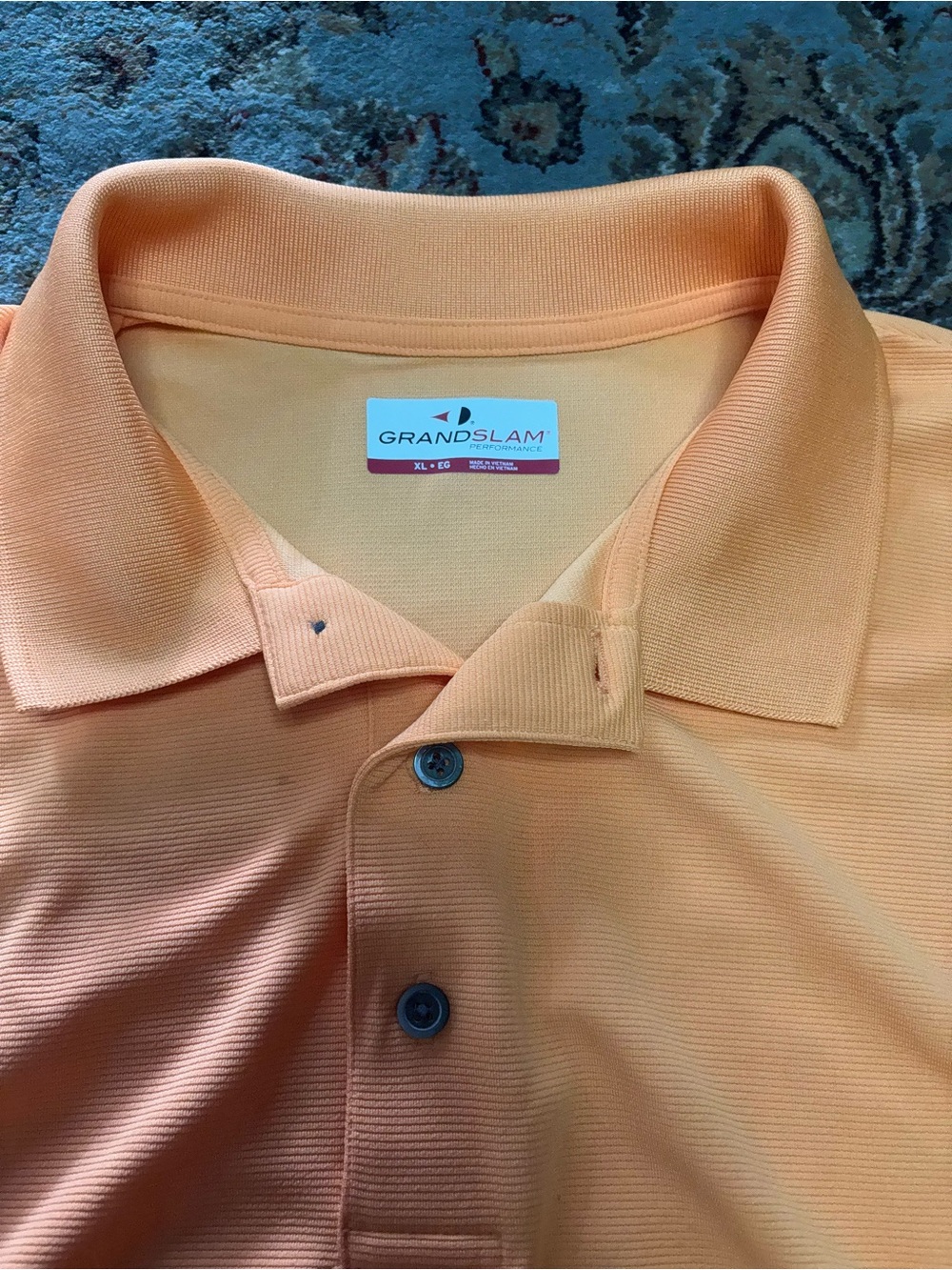 Grand Slam Men's Golf Performance Polo Shirt